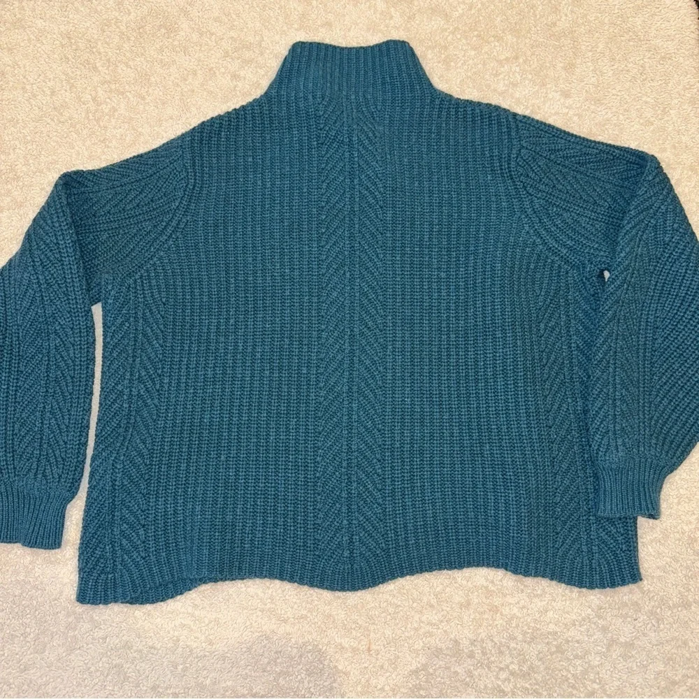 Poetry Teal Women's Sweater Size 16